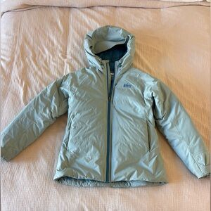 REI Women’s Light Blue Puffer Jacket